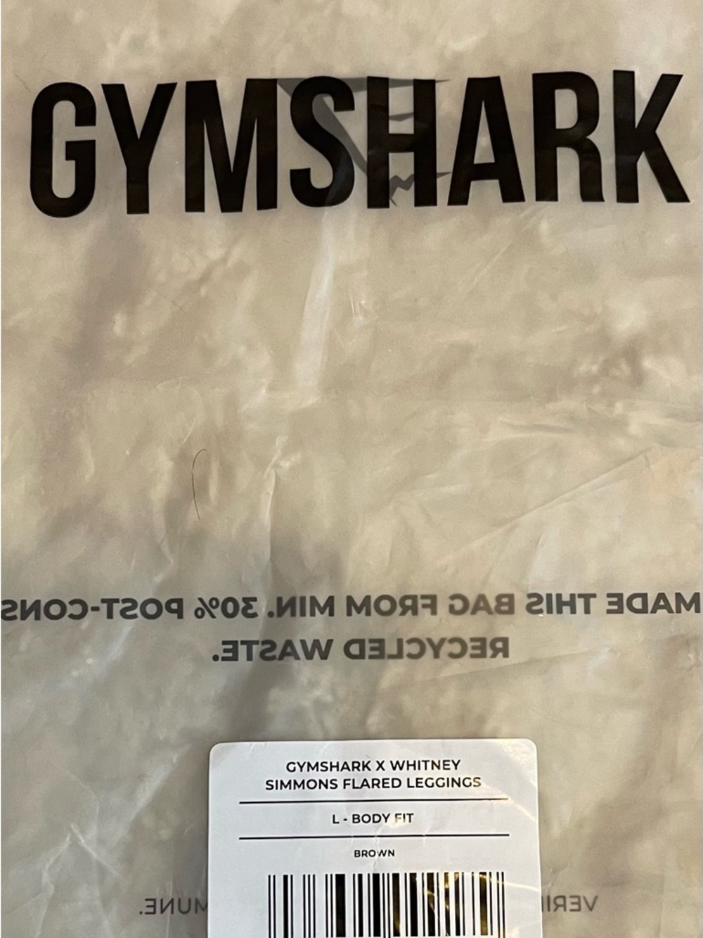 Gymshark Whitney Simmons Flared Leggings - Brown